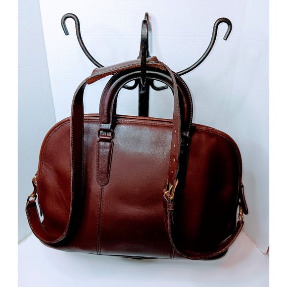 Vintage Coach 90s Bancroft Brief XL Satchel - Picture 2 of 11